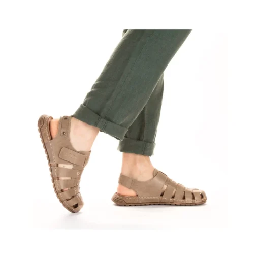 Rieker Herren Sandalen nussbraun