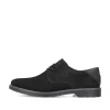 Rieker Herren Schnürschuhe tiefschwarz