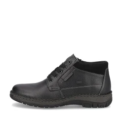 Rieker Herren Schnürschuhe graphitschwarz