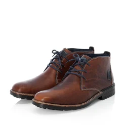 Rieker Herren Schnürschuhe kastanienbraun