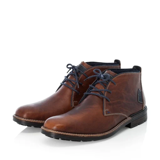 Rieker Herren Schnürschuhe kastanienbraun