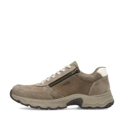 Rieker Herren Schnürschuhe hellbraun