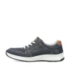Rieker Herren Schnürschuhe ozeanblau