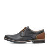 Rieker Herren Schnürschuhe marineblau