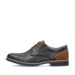 Rieker Herren Schnürschuhe marineblau