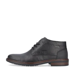 Rieker Herren Schnürschuhe tiefschwarz