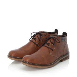 Rieker Herren Schnürschuhe kastanienbraun