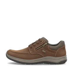 Rieker Herren Schnürschuhe nougatbraun