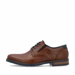 Rieker Herren Schnürschuhe nougatbraun