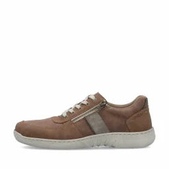 Rieker Herren Schnürschuhe nougatbraun