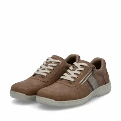 Rieker Herren Schnürschuhe nougatbraun