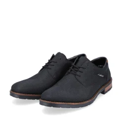 Rieker Herren Schnürschuhe graphitschwarz