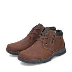 Rieker Herren Schnürschuhe nougatbraun