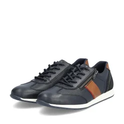 Rieker Herren Schnürschuhe ozeanblau