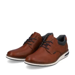 Rieker Herren Schnürschuhe nussbraun