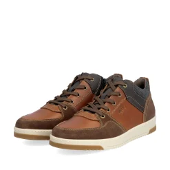 Rieker Herren Schnürschuhe fuchsbraun