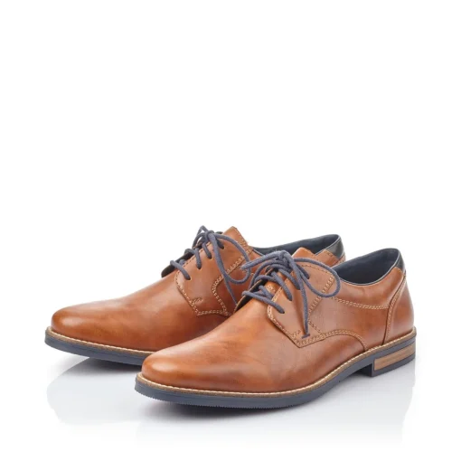 Rieker Herren Schnürschuhe karamellbraun