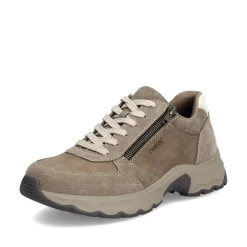 Rieker Herren Schnürschuhe hellbraun