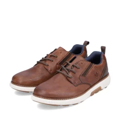 Rieker Herren Schnürschuhe kastanienbraun