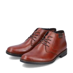 Rieker Herren Schnürschuhe fuchsbraun