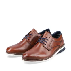 Rieker Herren Schnürschuhe kastanienbraun