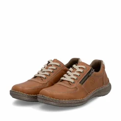 Rieker Herren Schnürschuhe karamellbraun