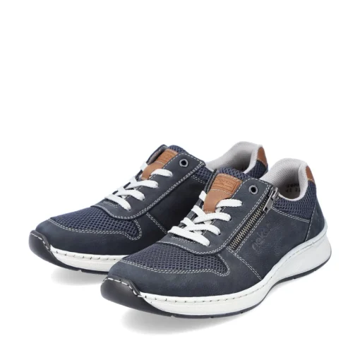 Rieker Herren Schnürschuhe ozeanblau