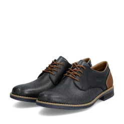 Rieker Herren Schnürschuhe marineblau