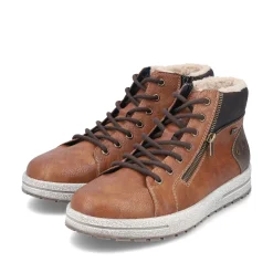 Rieker Herren Schnürschuhe karamellbraun