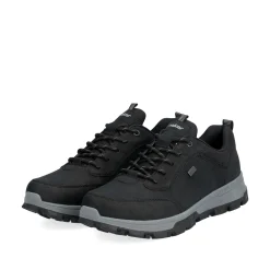Rieker Herren Schnürschuhe urbanschwarz