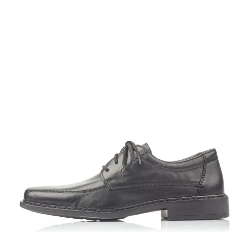 Rieker Herren Schnürschuhe nachtschwarz