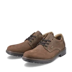 Rieker Herren Schnürschuhe kaffeebraun