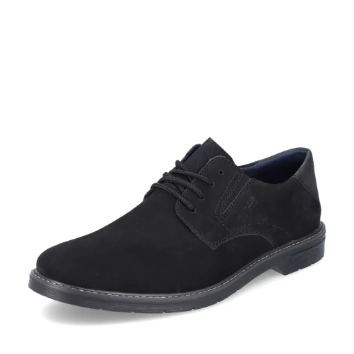 Rieker Herren Schnürschuhe tiefschwarz