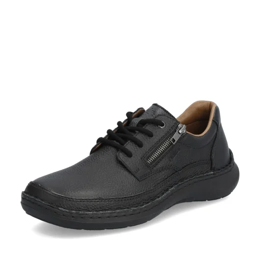 Rieker Herren Schnürschuhe nachtschwarz