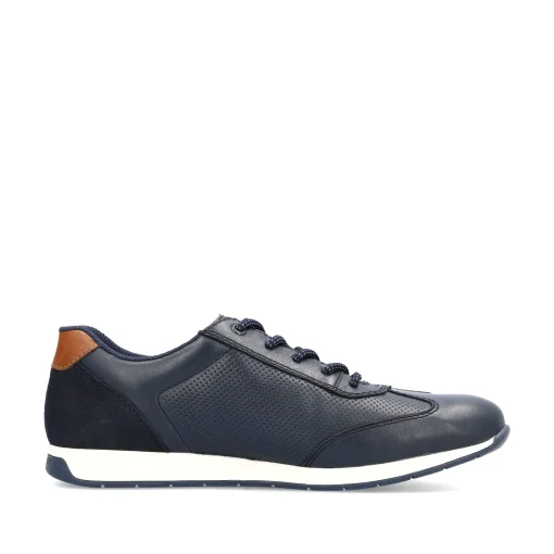 Rieker Herren Schnürschuhe ozeanblau