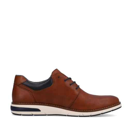 Rieker Herren Schnürschuhe nussbraun