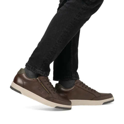 Rieker Herren Schnürschuhe holzbraun
