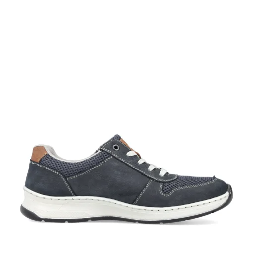 Rieker Herren Schnürschuhe ozeanblau