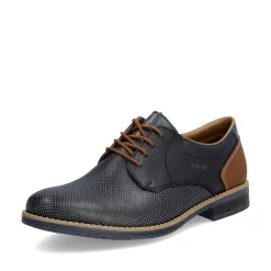 Rieker Herren Schnürschuhe marineblau