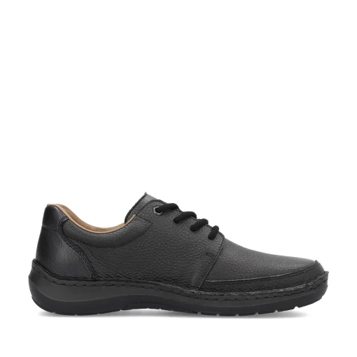 Rieker Herren Schnürschuhe nachtschwarz