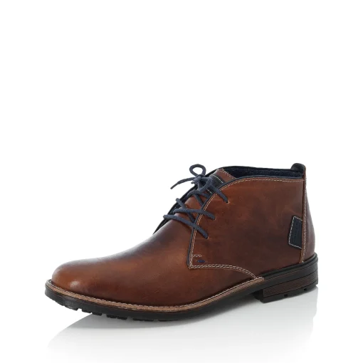Rieker Herren Schnürschuhe kastanienbraun