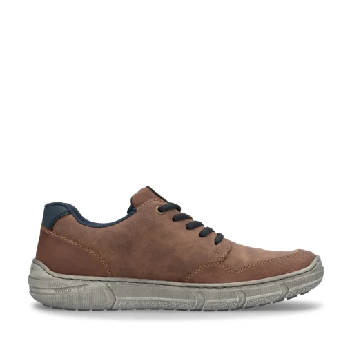 Rieker Herren Schnürschuhe kaffeebraun