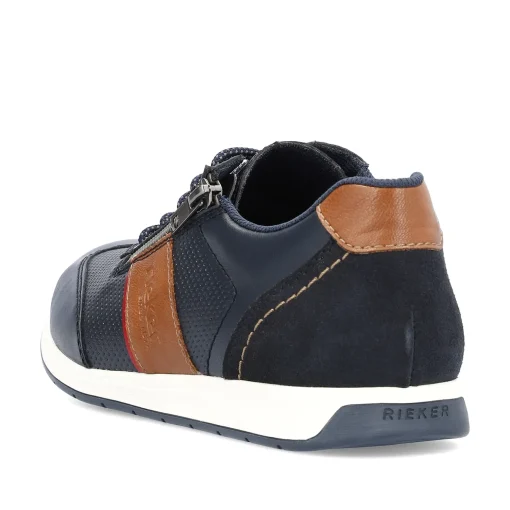 Rieker Herren Schnürschuhe ozeanblau