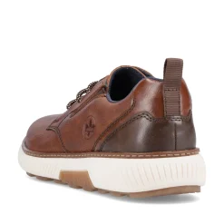 Rieker Herren Schnürschuhe kastanienbraun