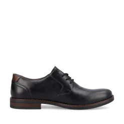 Rieker Herren Schnürschuhe mitternachtsschwarz