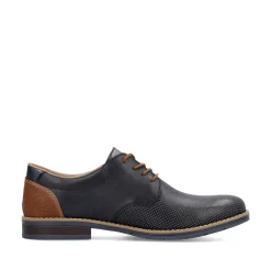 Rieker Herren Schnürschuhe marineblau