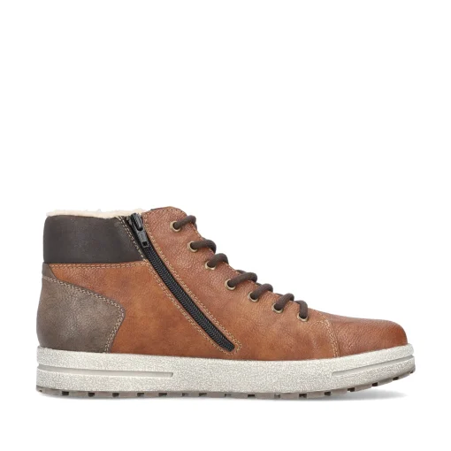Rieker Herren Schnürschuhe karamellbraun