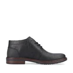 Rieker Herren Schnürschuhe tiefschwarz
