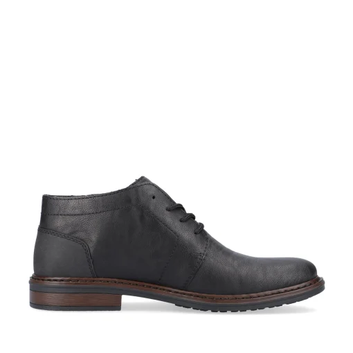 Rieker Herren Schnürschuhe tiefschwarz