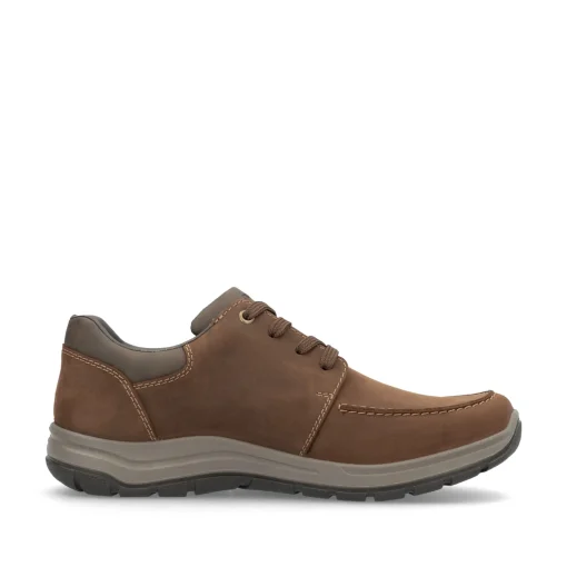 Rieker Herren Schnürschuhe nougatbraun